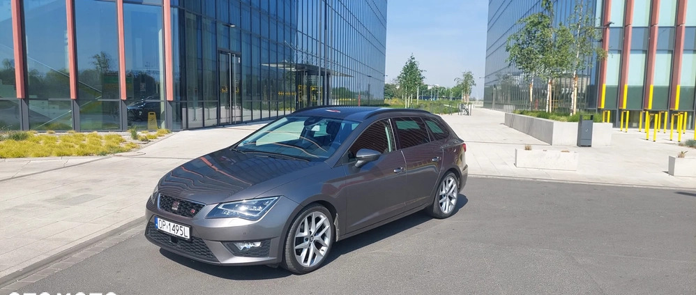 Seat Leon cena 56900 przebieg: 80300, rok produkcji 2016 z Opole małe 211